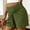 Army Green, variant on BRGZLK Women's Maternity Shorts Summer Casual High Waist Shirred Adjustable Drawstring Stretchy Breathable Pants for Pregnant Khaki XXL