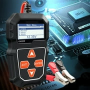 Digital Battery Tester KW208 Car Battery Checker 12V Charging System Test Tool Motor Automotive Battery Capacity Tester ,Fast and Accurate Precise