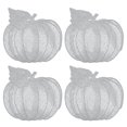 thumbnail image 1 of 4 manteles individuales de PVC con forma de calabaza, antideslizantes, con aislamiento térmico, decorativos, 1 of 5