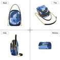 thumbnail image 3 of ALAZA Chain Crossbody Bags for Women Unicorn and Moon Shoulder Handbag Phone Purse, 3 of 5