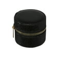 thumbnail image 4 of Ruby + Cash Plastic Circle Travel Jewelry Accessory Organizer in Black, 4 of 5