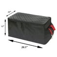 thumbnail image 3 of HOME DISTRICT PET Rear Car Seat Gap Filler Back Seat Extender for Dogs with Storage, Side Pocket - Backseat Bridge for Dogs up to 100 Pounds - Black, 3 of 7