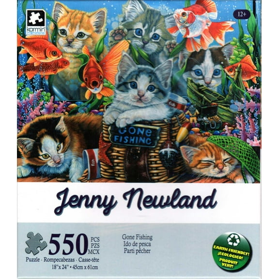 Gone Fishing 550 Piece Puzzle