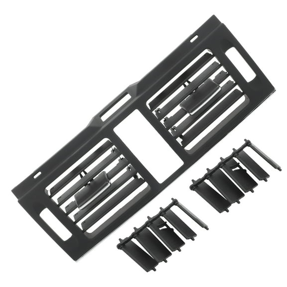 Center Dash A/C Outlet for Mercedes-Benz C350 2007-2014 Durable Air Vent Panel Black