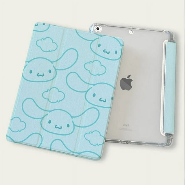 wangyu New Sanrio HelloKitty Kuromi Cinnamoroll Ipad Protective Case Kawaii Anime Girl Foldable All Inclusive Anti Fall Protective Case