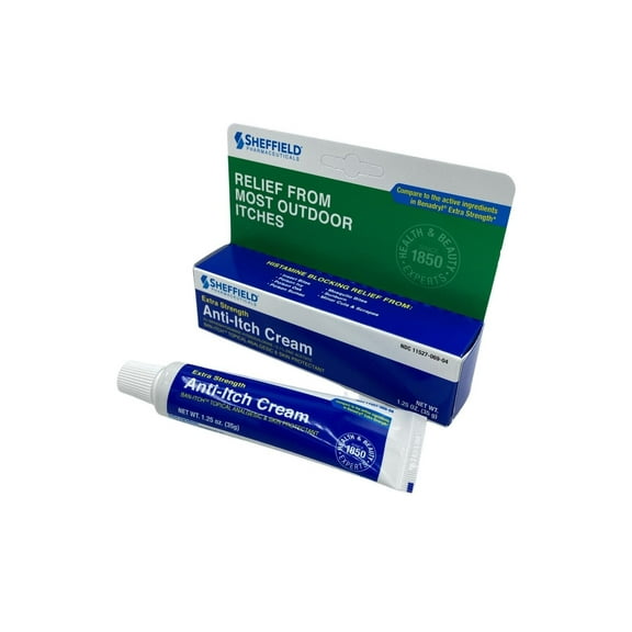 1/Box Antihistamine Itch Relief Cream - 1.25 Oz - 2 Tubes - Dr. Sheffield's - MS-60746