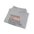 thumbnail image 4 of Aerospace Engineer Dad Hoodie Gifts Hooded Sweatshirt Pullover Shirt, 4 of 4