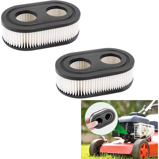 (2 unidades) 593260 798452 334404 Filtro de aire, 4247 5432 5432k 09P00 09P702 Piezas del motor Filtros de repuesto para cortacésped, 500EX 550EX 575EX 625EX 675EXI 725EXI Filtro de aire para cortacés