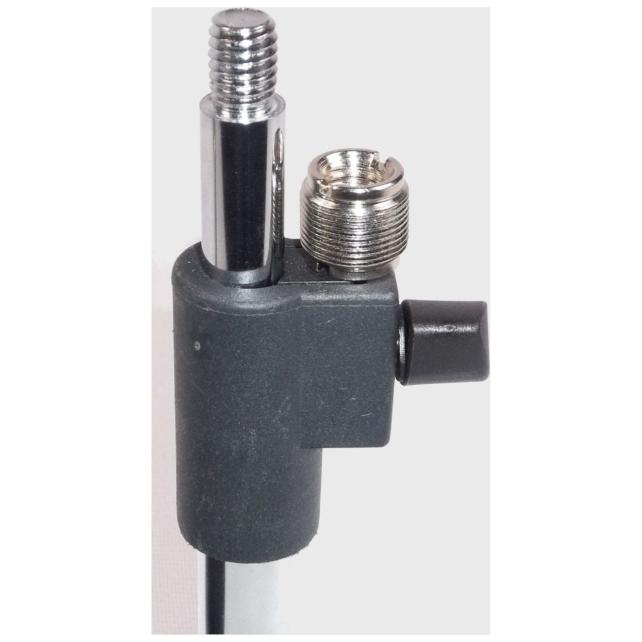 Harlan Hogan Universal Desktop Microphone Stand - adjustable height with US & International thread adapter
