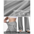 thumbnail image 2 of REDESS Pants for Women Elastic High Waisted Wide Leg Lounge Pants,Size S-2XL, 2 of 7