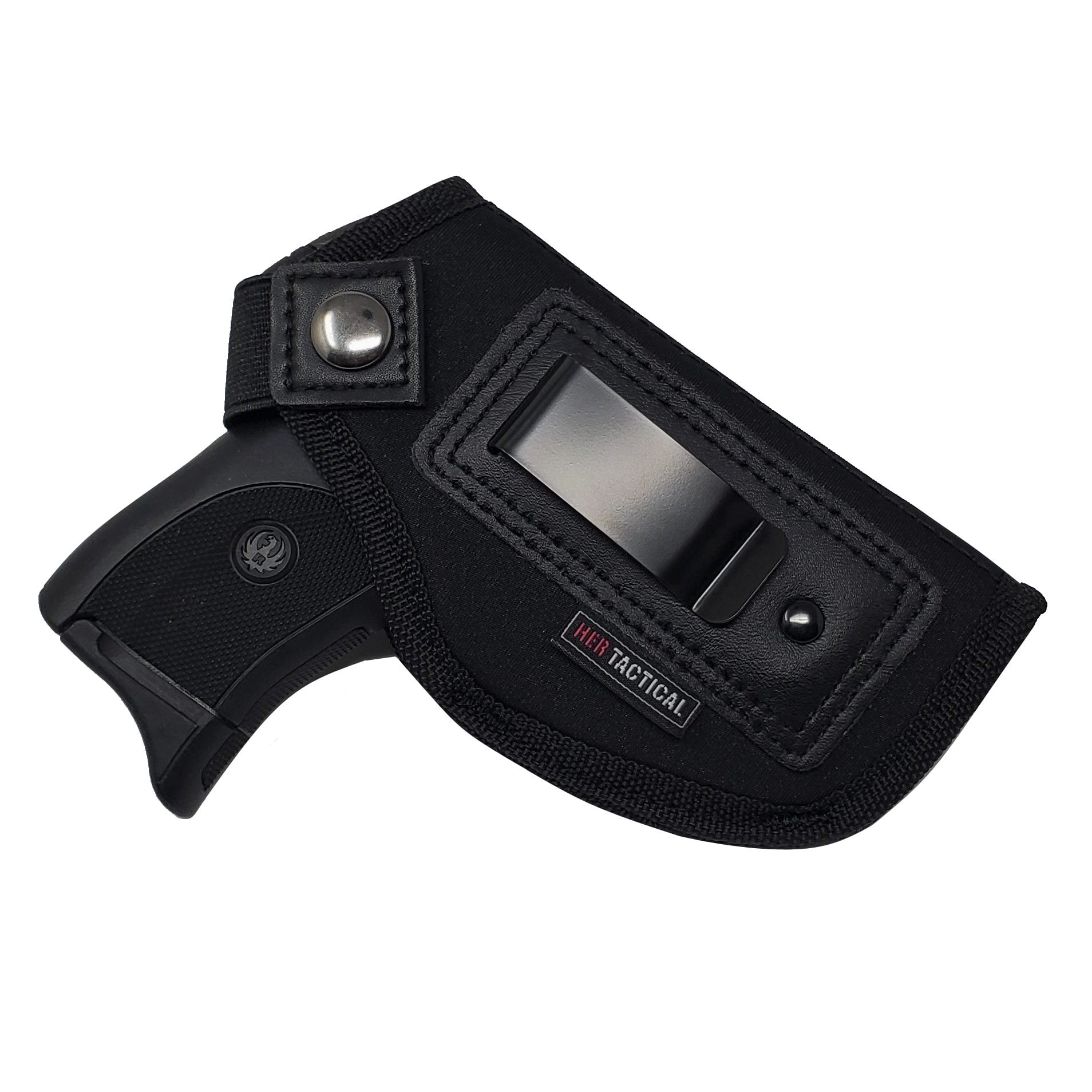 HER TACTICAL Holster for Women Universal Hip Holster for Compact Size - Black Right