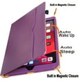 thumbnail image 5 of JYtrend Rotating Case for iPad 10.2 8th 7th Generation Cover with Pocket, Purple, 5 of 6