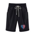 thumbnail image 1 of Pantalones Cortos Casuales para Mujer Día de la Independencia Impreso Elástico de la Cintura, Pantalones Cortos de Verano para Mujeres, 1 of 4
