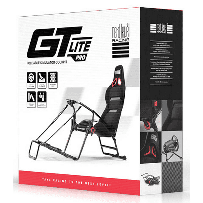 ほぼ新品) Next Level Racing GT-Lite (グレー) GTLite Carbon Grey