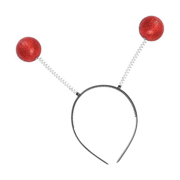 pdqouc Clearance Halloween Martian Alien Headband Funny Alien Antenna Headband Head Boppers for Halloween Supplies and Costume Accessory Party Silver