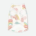 thumbnail image 6 of LNWH Rainbow Striped Clouds Pattern Dog Clothes, Breathable Warm Cotton Pet Clothes 4X-Large, 6 of 8