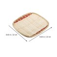 thumbnail image 2 of Guyelim Dried Fruit Tray Dried Fruit Tray Desktop Candy Tray Bamboo Snack Storage Dish Exquisite Plate, 2 of 10