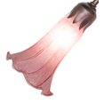 thumbnail image 4 of Meyda Tiffany 261509 Lavender Tiffany Pond Lily 19" Wide 4 Light Ceiling Fan Light Kit -, 4 of 7