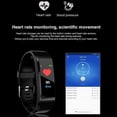 thumbnail image 5 of Fitness Tracker Smart Watch with Fitness and Wellness Tracking, Step Calorie Counter, Nfc Control Multifunction Hd Rectangular Screen Smart Watches Gifts(Purple), 5 of 9