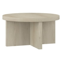 Henn&Hart 33" Alder White MDF Coffee Table