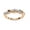 Rose Gold, variant on AFFY Twisted Eternity Wedding Band Rings for Women, Round Cut Lab Created Moissanite Ring Jewelry Gift for Her in 14K Yellow Gold Plated 925 Sterling Silver Size-9