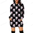 thumbnail image 3 of Sudadera con capucha y estampado de HELLO KITTY para mujer, sudaderas casuales de manga larga, suéteres holgados de calle de otoño 2023, sudaderas de vestir, 3 of 5