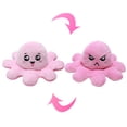 thumbnail image 1 of Jouet en Peluche Pieuvre Réversible, Poupée Pieuvre Mignonne à Double Face (Rose Clair Rose Foncé, 8 Pouces), 1 of 23