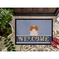 thumbnail image 3 of Carolines Treasures BB5684MAT Tapis d'Intérieur Ou d'Extérieur de 18 x 27 Po Pekingnese Rouge Blanc, 3 of 4