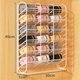 thumbnail image 3 of Storage Hanging Rack, Wall Mounted Bracket, No-Punch Wardrobe, Underwear and Sock Storage Rack,Dorm Room Hanging Racks,A, 3 of 5