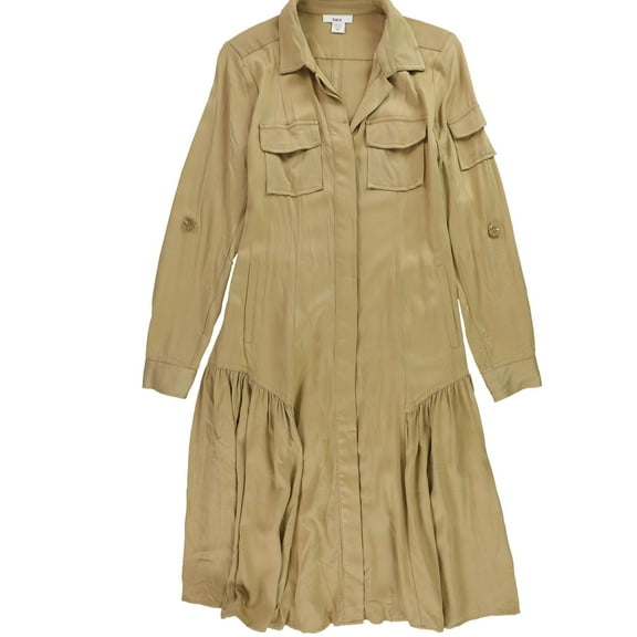 Bar Iii Womens Twill Duster Jacket