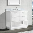 thumbnail image 2 of Avanity ALLIE-V36-WTS Allie 36" Single Free Standing Wood Vanity Cabinet Only - White, 2 of 5
