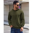 thumbnail image 6 of COOFANDY Men's Pullover Drawstring Kanga Pocket, Sweatshirts & Hoodies, 6 of 6
