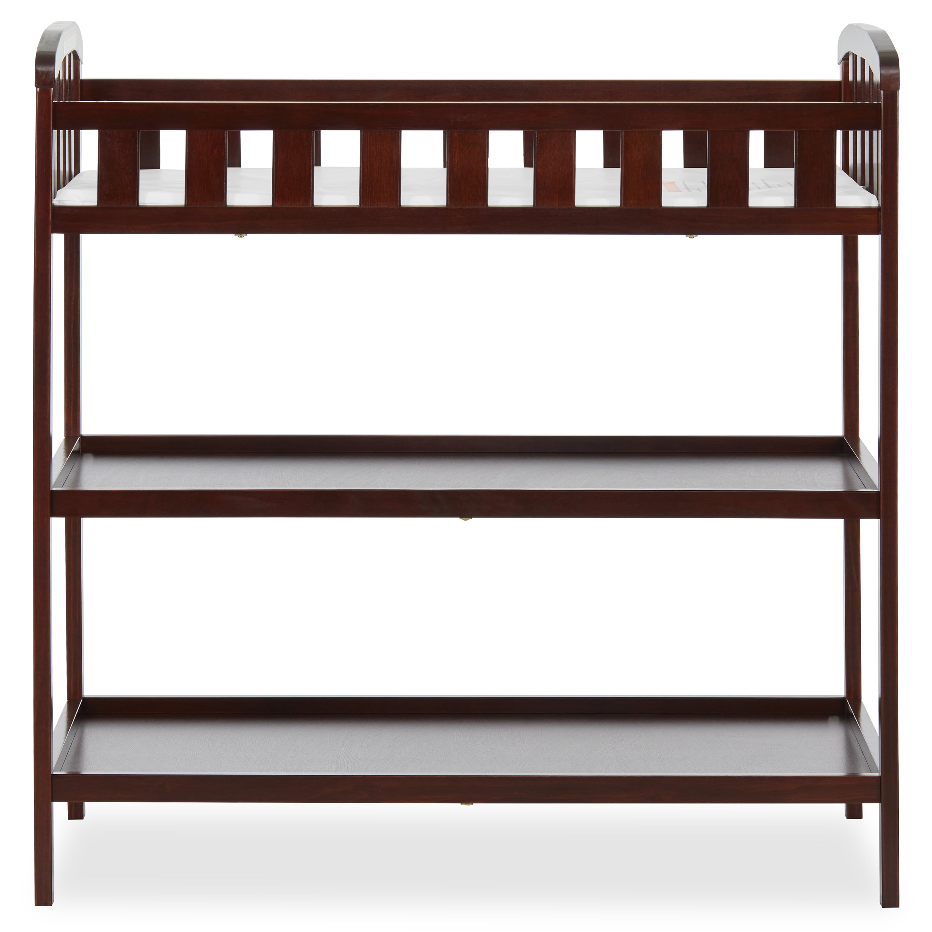 Nursery Essentials Bundle of Dream On Me Synergy 5 in 1 Convertible Crib, Dream On Me Emily Changing Table, with a Dream On Me Twilight 5” 88 Coil Inner Spring Crib And Toddler Mattress In Espresso