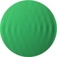 thumbnail image 1 of Ahgly Tapis Rond Lavable en Machine Intérieur Transitionnel Vert Néon, 4 Pieds Rond, 1 of 7