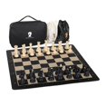 thumbnail image 3 of Bolsa de almacenamiento portátil para juegos de ajedrez es, juego familiar, fiesta familiar, juego de ajedrez para viajes al aire libre, 3 of 8