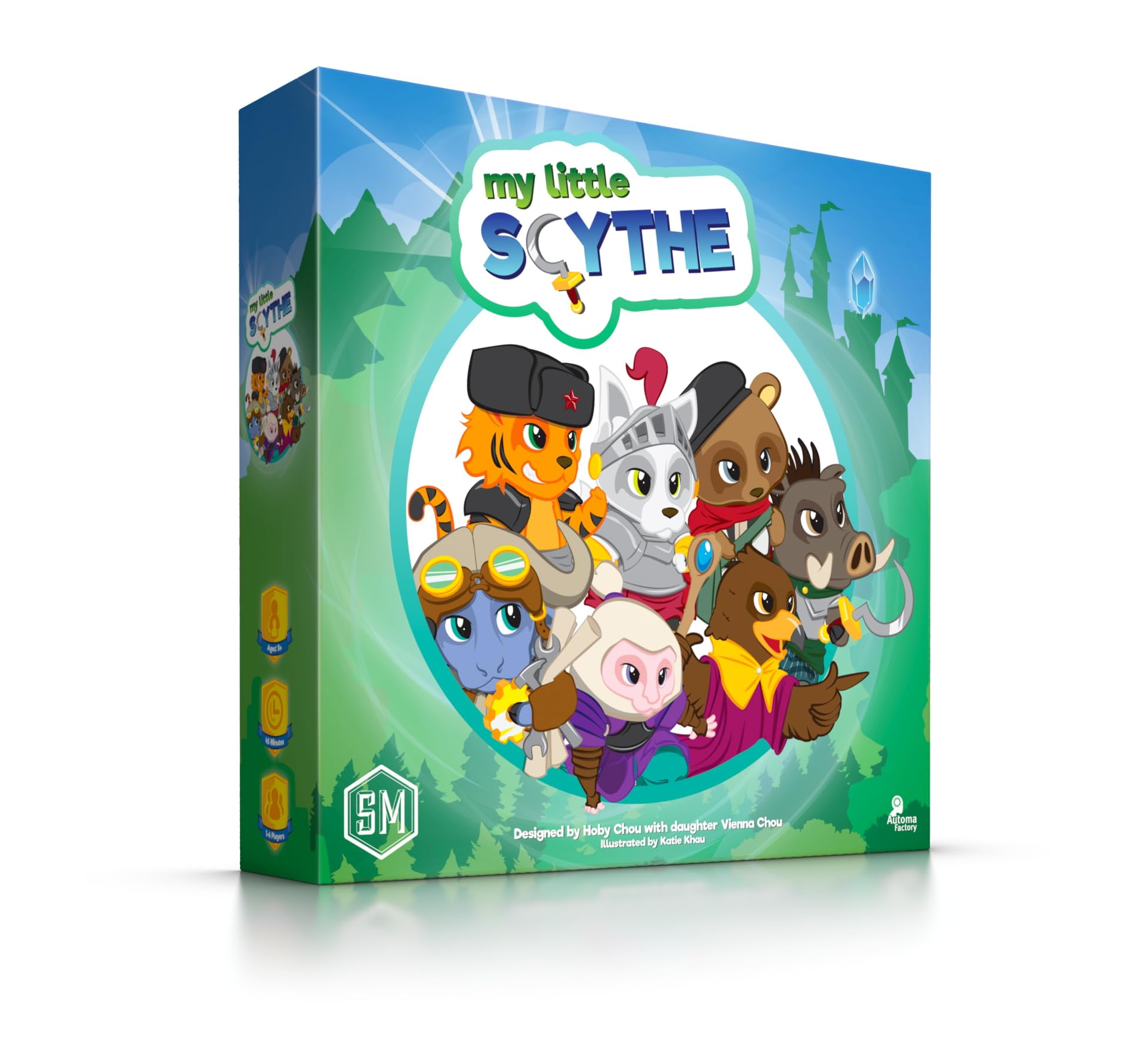 Stonemaier Games , Scythe , Board Game , Ages 14+ , 1-5 Players , 90-115 Minutes Playing Time