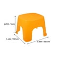 thumbnail image 2 of CTIRCHIU 2Pcs Bathroom Foot Stool Toilet Plastic Stool With PVC Material For Disabled Individuals, 2 of 8