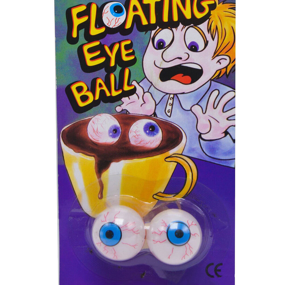 12 Pcs Horror Eye Balls Halloween Party Horror Bloody Fake Eyeballs