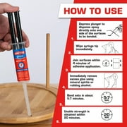 Loctite Epoxy 5 Minutes Instant Mix, Pack of 1, Clear 0.47 fl oz Syringe