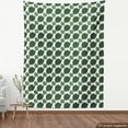 thumbnail image 4 of Ambesonne Exotic Fabric by the Yard Upholstery, Sketches of Monstera Leaves, 1 Yard, Olive Green, 4 of 5
