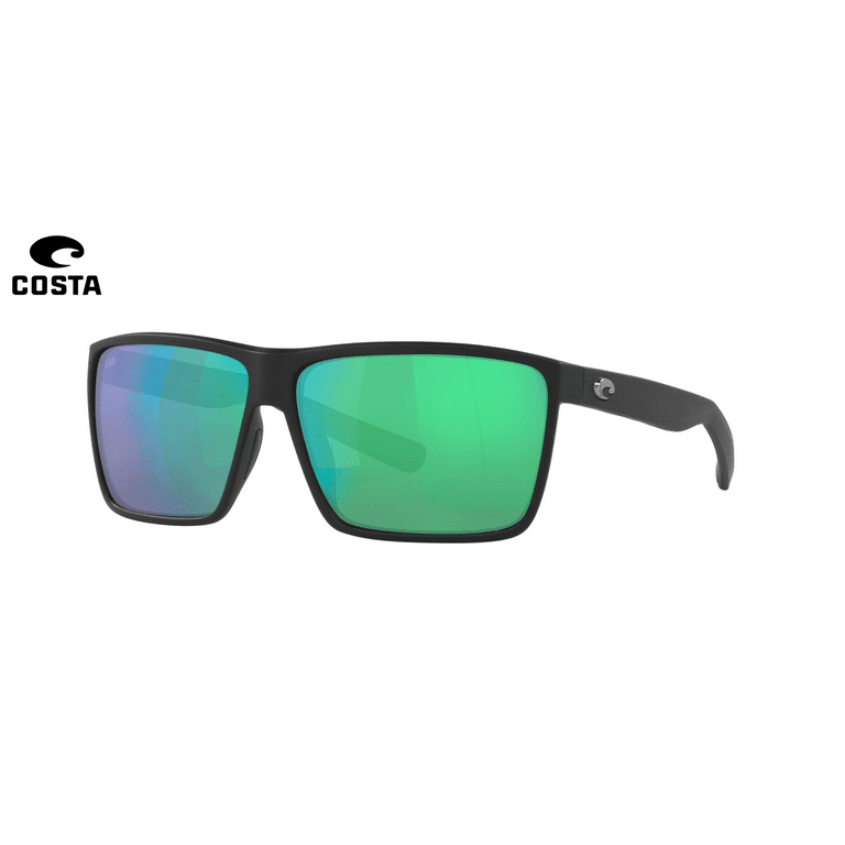 Costa Del Mar Rincon Men's Polarized Sunglasses, Rectangular, 63mm, Matte Black/Shiny Tortoise/Grey - Walmart.com Costa Del Mar Rincon Men's Polarized Sunglasses, Rectangular, 63mm, Matte Black/Shiny Tortoise/Grey - Walmart.com