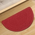 thumbnail image 4 of Moocorvic Non-Slip Door Mat 25x16" Indoor/Outdoor Semicircle Rug for Front Door,Entryways, Bathroom, 4 of 7