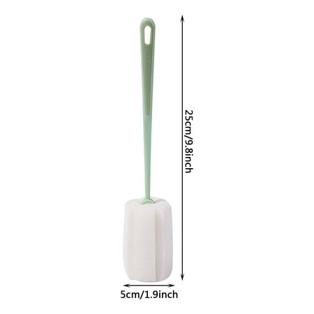 

BMForward 1PC Sponge Long Handle Cleaning Brush Household Kitchen Cleaning Brush Cup Brush