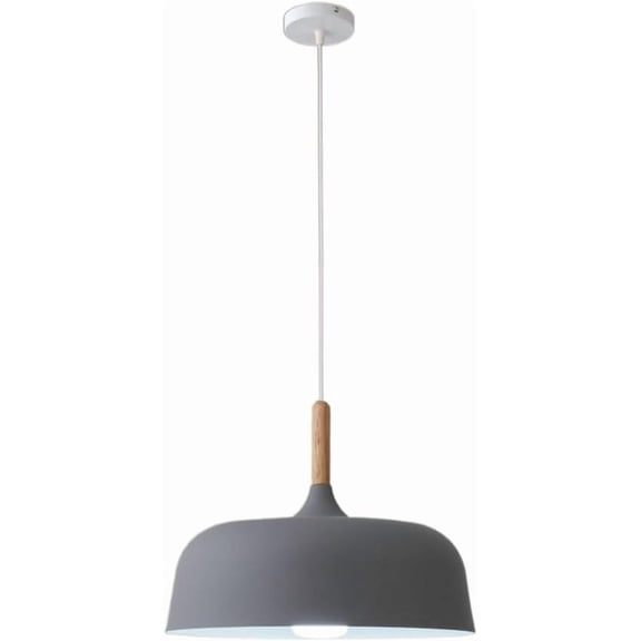 Retro Farmhouse Metal Pendant Lighting for Dining Room, Industrial Style Simple Pendant Light Fixture for Kitchen Island Sink