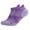 Purple, variant on Ierhent Socks for Girls No Show Socks Women for Flats Non Slip Invisible Ultra Low Cut Socks Shoe Size Hot Pink,M
