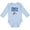 AE-Light Blue, variant on Inktastic Wrestling Future Wrestler Boys Long Sleeve Baby Bodysuit