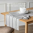 thumbnail image 3 of over&back Set of 4 Woven Placemats - Colorful Dining Table Mat - 100% Cotton - Machine Washable - Kitchen and Home Decor - Grey - 14" L X 20" W, 3 of 9