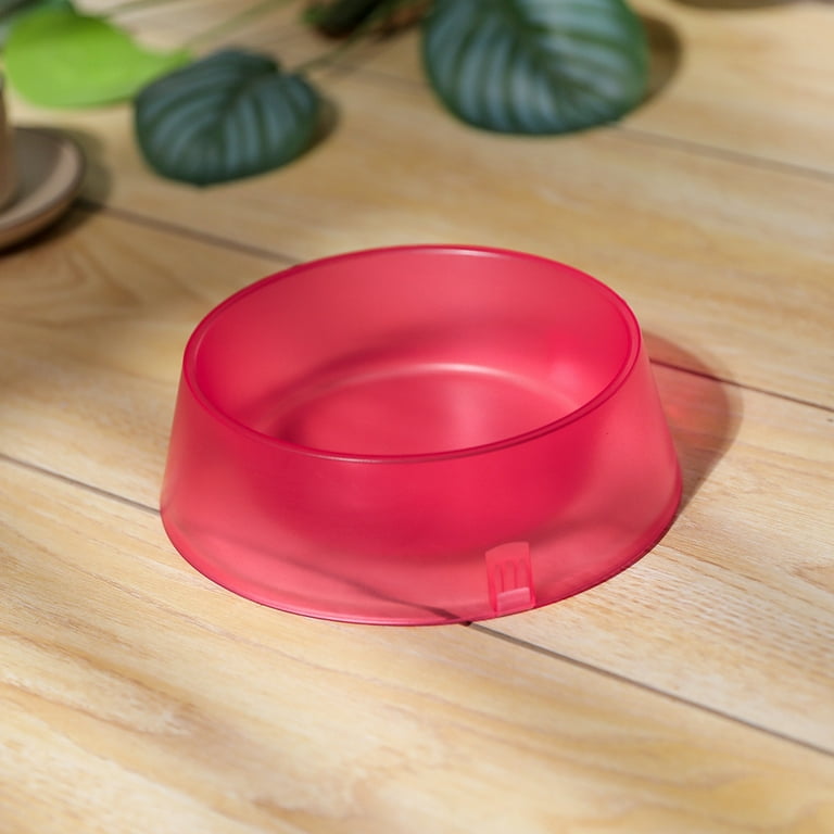 ABS Pet Food Water Bowl No Tip Anti Spill Dishwasher Safe