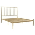 thumbnail image 6 of DHP Giulia Modern Metal Platform Bed, Queen, Gold, 6 of 10