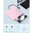 thumbnail image 3 of Unidad Externa de CD y DVD ORIGBELIE Ultra Delgada 13 mm USB 3.0, 3 of 9